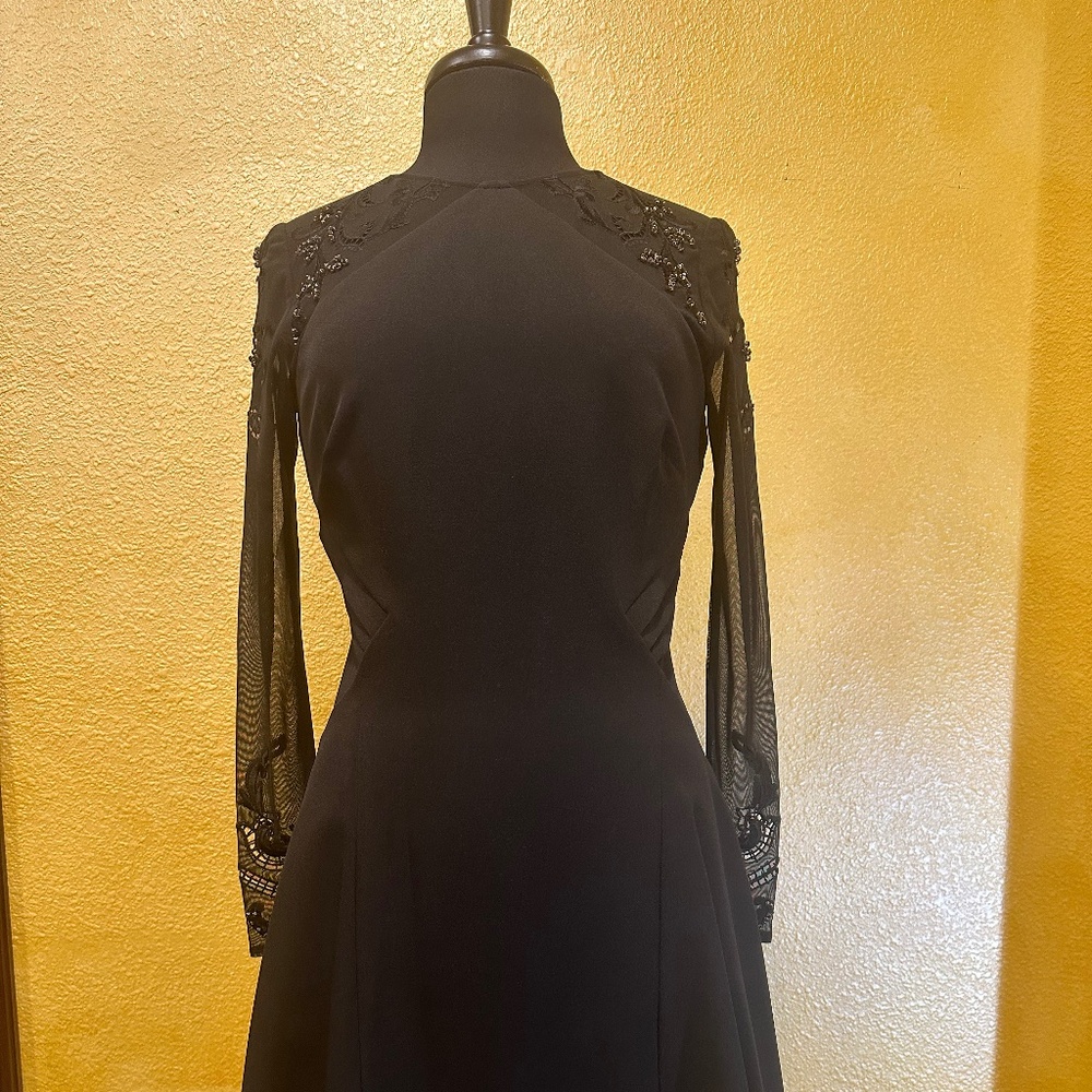 Black cocktail dress